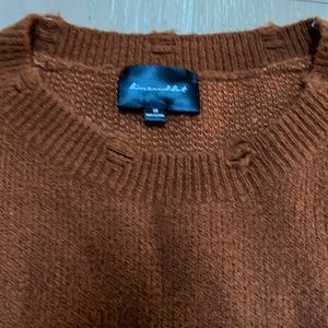 Line and dot sweater dress